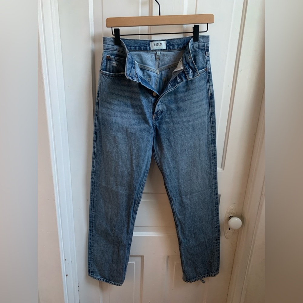 Agolde 90’s Pinch Straight Leg Jeans Size 27 - Picture 2 of 7